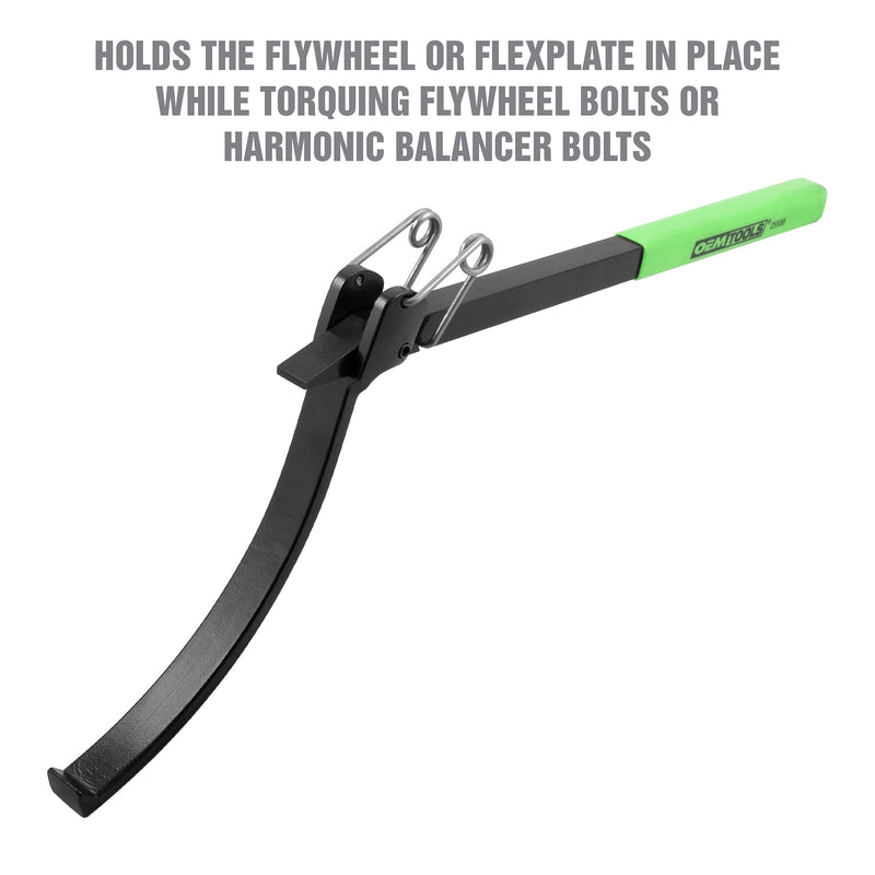 OEMTOOLS 25556 Flywheel Turner, Flexplate Tool, Flywheel Wrench, Sure Grip Flywheel Turning Tool, Flywheels Specialty Tools, Engine Rotating Tool