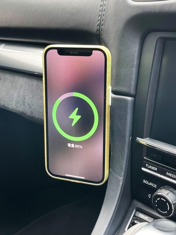 Phone Mount Charger LHD for Porsche 991/981 / 718 911 Cayman Boxster