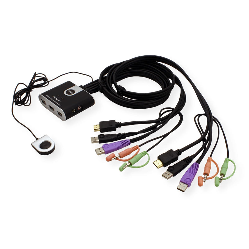 Aten Technologies CS692 2-Port USB HD Video/Audio KVM Switch