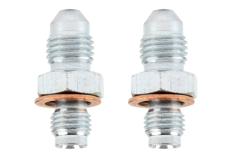 Allstar Performance -30 4AN G59to 3/8"-24 Adapter Fitting with F56 4AN to 3/8-24 2 Pack