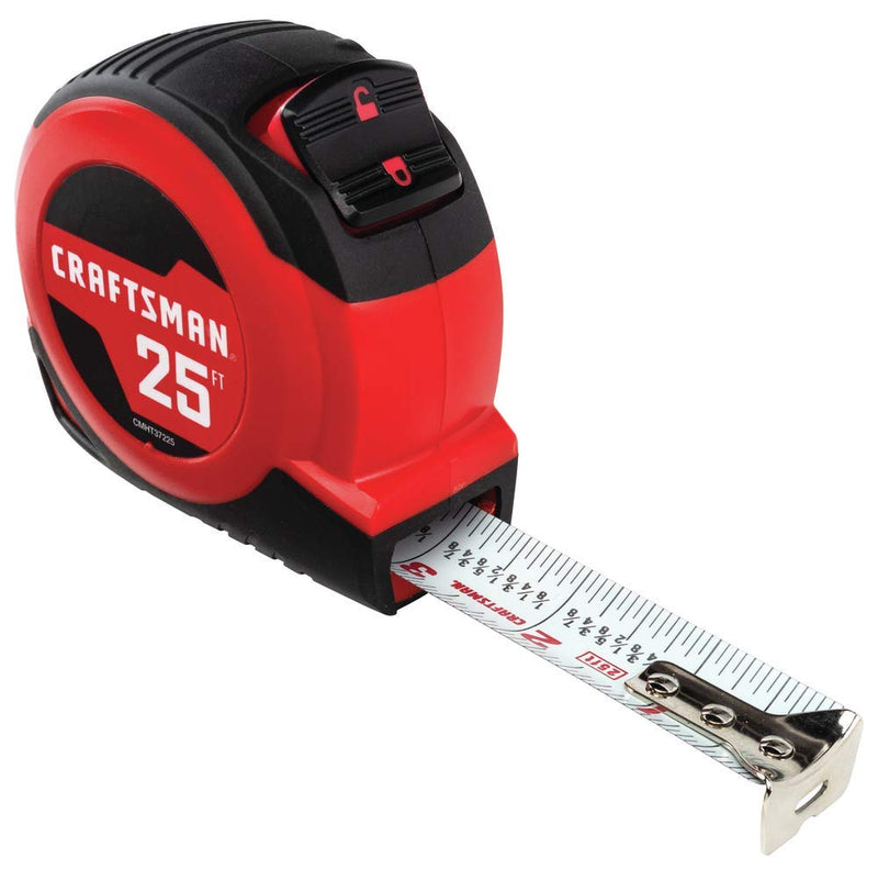 CRAFTSMAN Hammer, Fiberglass, 16 oz. with Tape Measure, Self-Lock, 25-Foot and Torpedo Level, 9-Inch (CMHT51398, CMHT37225S & CMHT82390) Home Owner Basic Tool Bundle