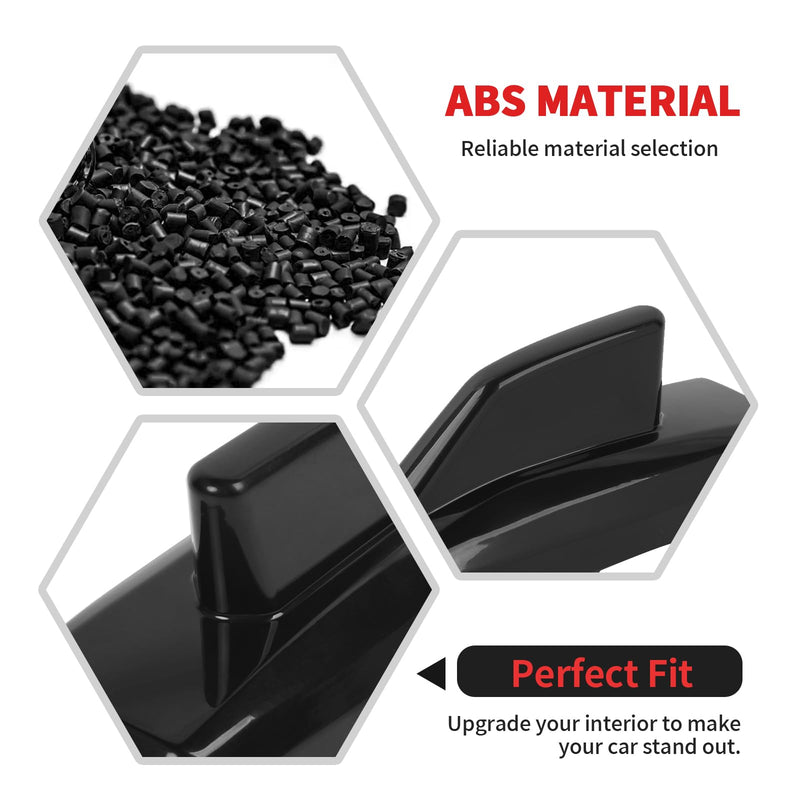 RT-TCZ Roof Antenna Cover Trim Decoration Exterior Accessories for Chevy Silverado/Suburban/Tahoe 2019-2024,for GMC Yukon/Sierra 2019-2024,Black Black