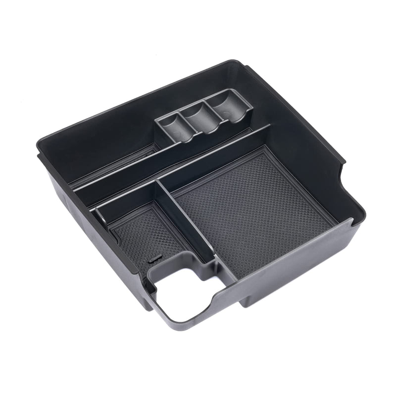 CDEFG for 2022 2023 2024 2025 Frontier Pickup Truck Center Console Organizer 2024 2025 Frontier Truck Armrest Storage Box 2022-2024 2025 Frontier Truck Accessories Black Trim