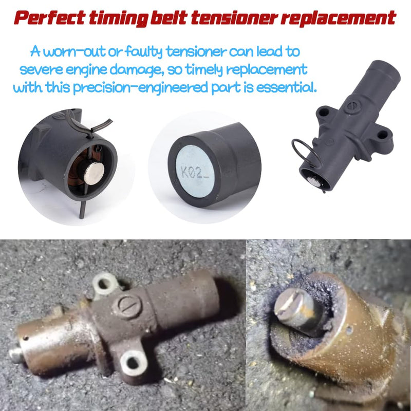 Timing Belt Tensioner Replacement Fit for Honda Acura Accord Odyssey V6, Hydraulic Tensioner BTH-001 14520-RCA-A01 14400-RCA-A01 14550-RCA-A01 14510-RCA-A01 420-127 T43129 12581902 0241476 KR114007