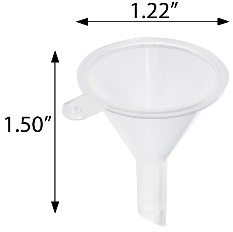 JUVITUS (12 Pack) 2 oz Frosted Amber Glass Boston Round Bottle with Black Fine Mist Spray + Funnel