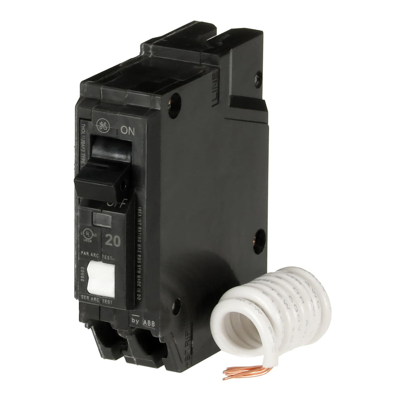 ABB Q-Line THQL1120AFP2 20A Single Pole Arc Fault Combination Circuit Breaker • 20 Amp Single Pole 120 VAC AFCI Breaker • Arc Fault Circuit Interrupter • Plug-in Mount Type