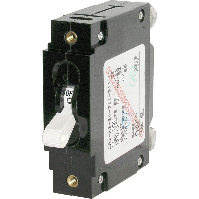 Blue Sea Systems C-Series Single Pole Toggle Circuit Breakers 60A