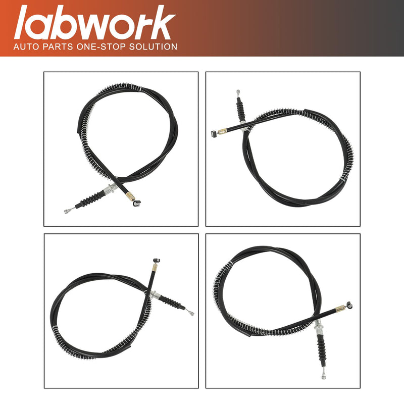 labwork Black Vinyl Clutch Cable Replacement for Yamaha YFS200 Blaster 1988-2006 Replacement for 05-0119