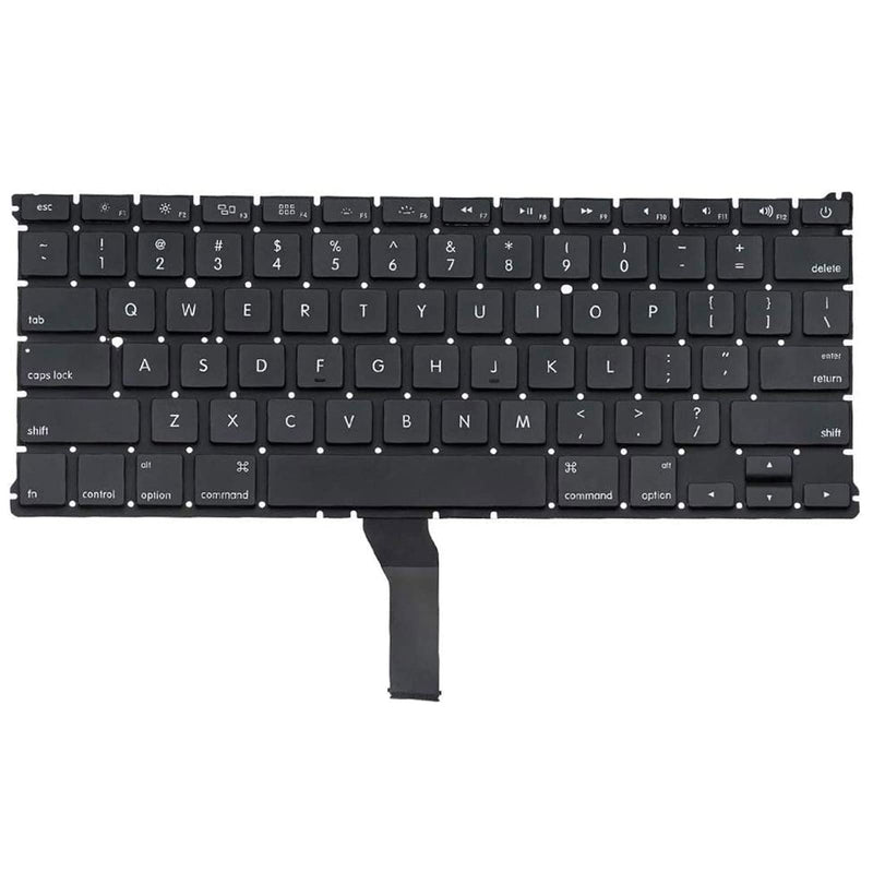Keyboard (US English) + Screws Kit Replacement for MacBook Air 13" A1369 (Mid 2011) A1466 (Mid 2012 to Mid 2017)