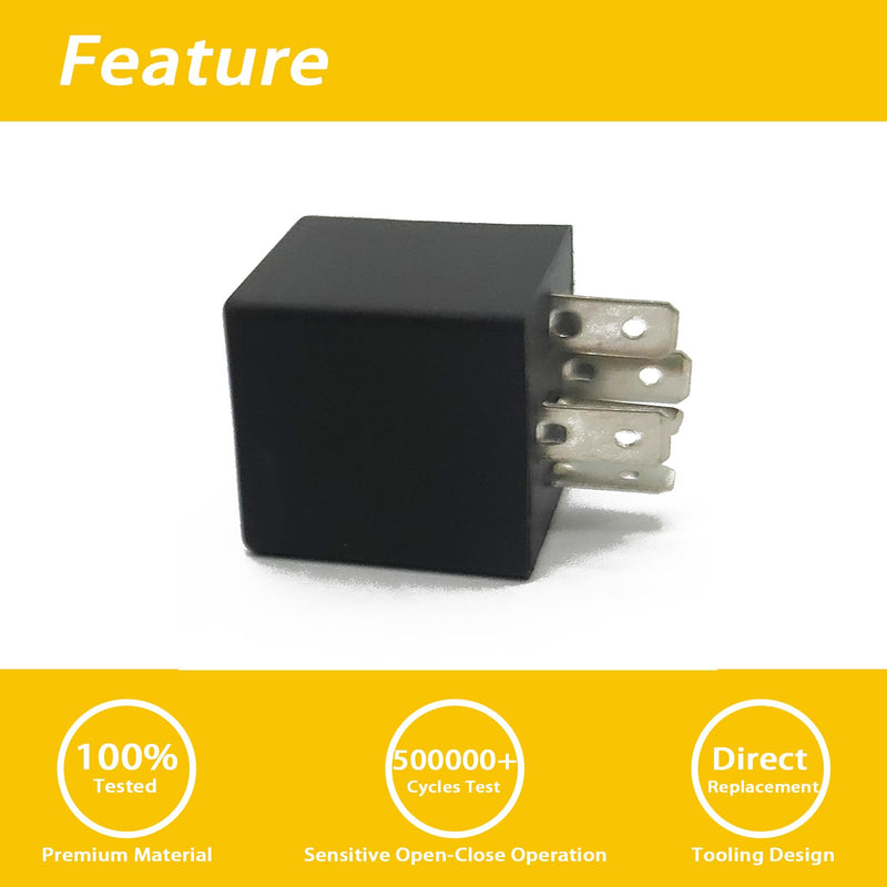 LED Turn Signal Flasher Relay Compatible with Ford Expedition 97-15 | Explorer 95-06 | Explorer Sport 01-03 | Explorer Sport TRAC 01-05 07-08 | Five Hundred 05-07 | FREESTAR 04-07