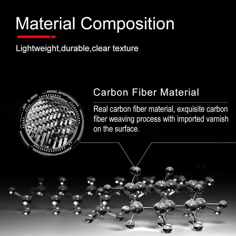 AIRSPEED Carbon Fiber Car Shark Fin Antenna Cover Radio Signal Base Sticker for BMW F22 F87 M2 F30 F35 F80 M3 G20 F32 F36 F82 M4 G30 G38 F90 M5 G11 G12 Accessories (Black) for F30 F32 F22 M3 M4 M5 Black