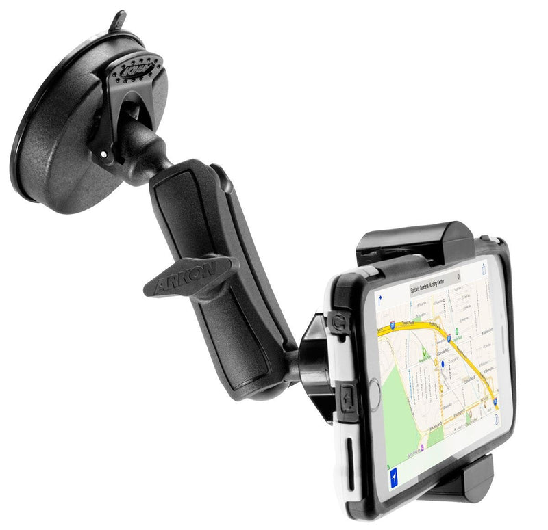 ARKON RoadVise Car Mount Holder for iPhone XS Max XS XR X 8 Galaxy S10 S9 Note 9 8 Retail Black (RV180)
