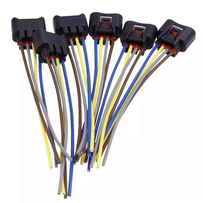 6Pcs Ignition Coil Connector Plug Harness 90980-11885 for Toyota Lexus Camry 88974044 S2527