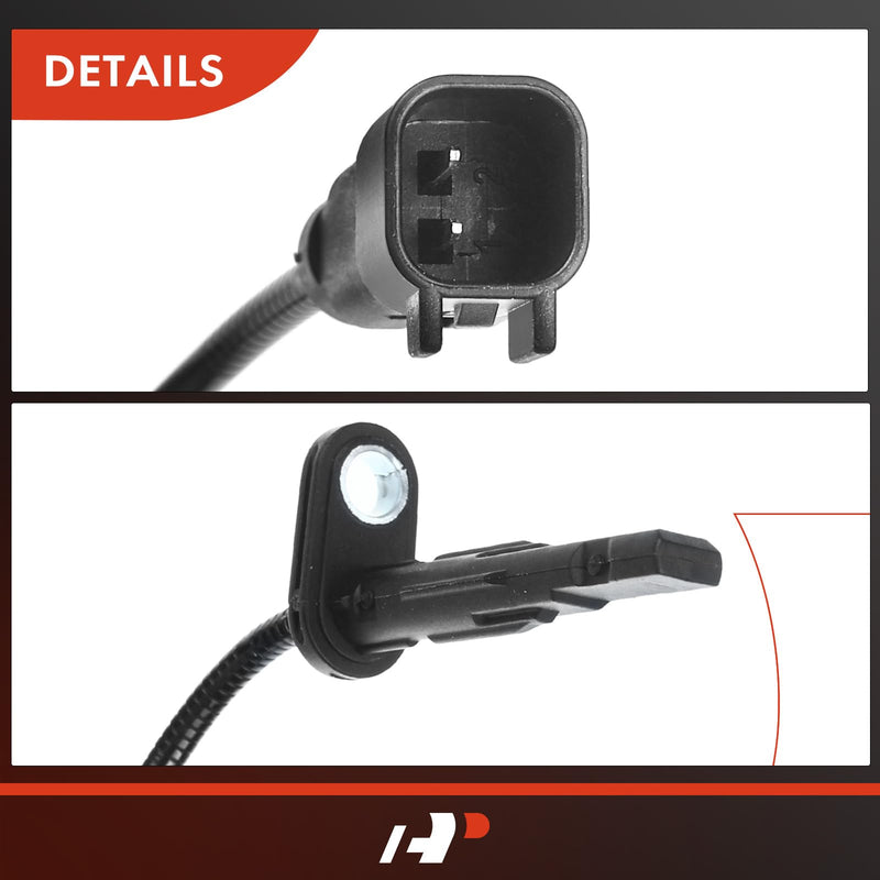 A-Premium 2PCS Front ABS Wheel Speed Sensor for Chevy Equinox GMC Terrain 2010 2011 2012 2013 2014 2015 2016 2017, Sport Utility - Front Left and Right, Replace# 520811372, 20711372 Front Driver and Passenger