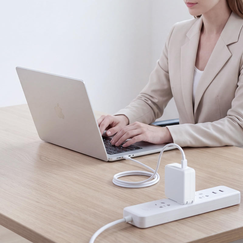 96W Charger for MacBook Air 13 15 inch MacBook Pro 14 16 inch MacBook Neo | M5 M4 M3 M2 M1 96W USB C Charger Fast Charging Block Power Adapter with 6FT USB C to USB C Cable (White) White