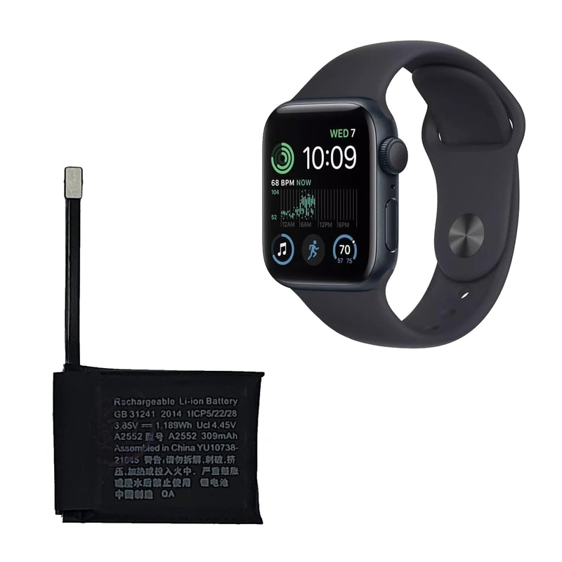 Replacement Battery Kit Compatible with Apple Watch Series 7 45mm A2552, with Tools, Manual, Tape