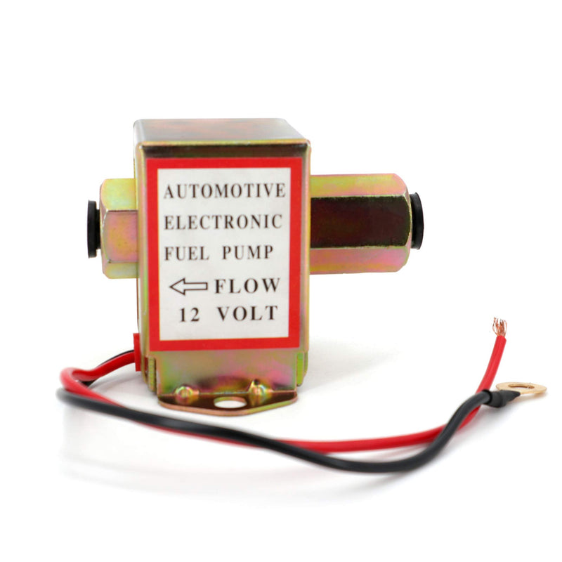 Electric Fuel Pump 12v 4.5-7psi Universal Standard Self Priming Heavy Duty Gas Diesel In-Line In-Tank Electric Fuel Pump With Installation Kit Metal Solid Petro Gasoline or Diesel Engine EP014