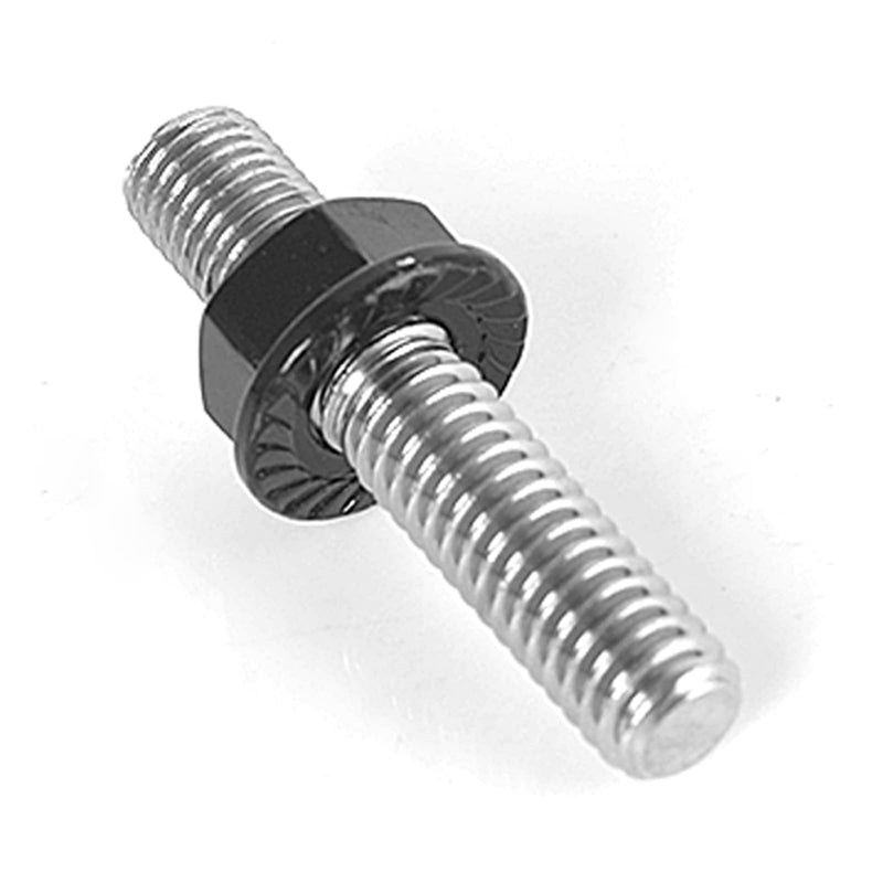 Stainless Steel Exhaust Bolt Kit for 1984-2018 Harley Big Twin Sportster XL with Flange Nut, OEM Part Number 16715-83 1671583 (4) 4