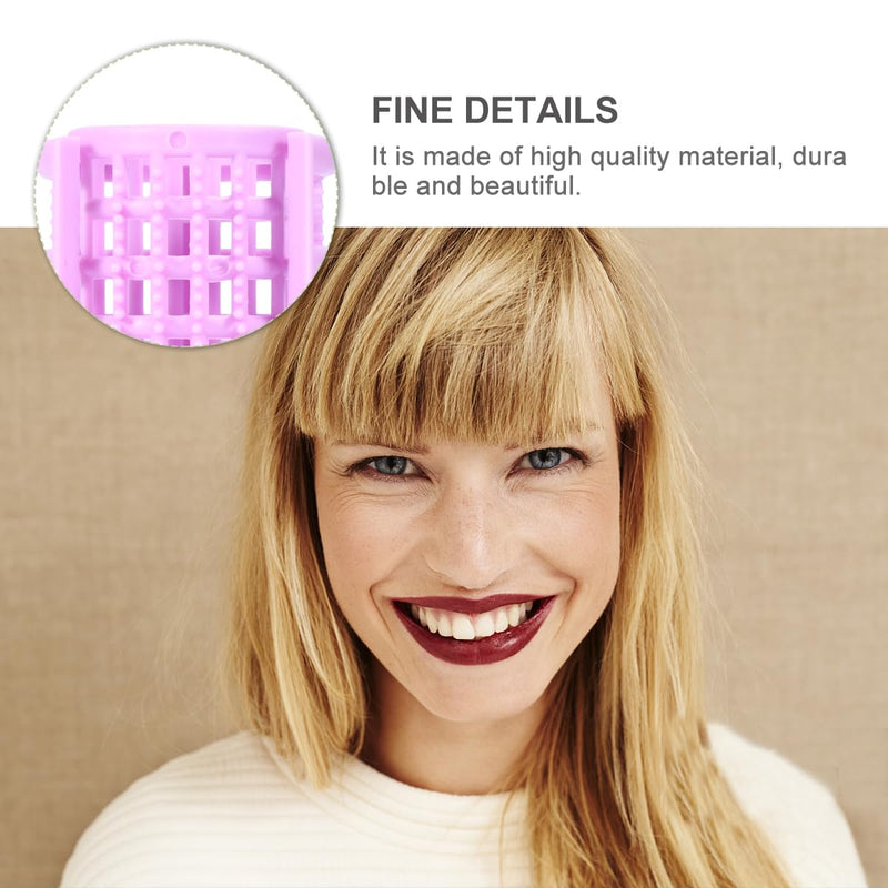  [AUSTRALIA] - Healeved Hair Rollers Plastic Hair Curlers No Heat 20 Pcs Curlers Rollers for Styling Lightweight Self Grip Rollers for Wet Home Salon Use