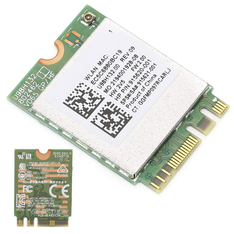 RTL8821CE Network Card,AC Network Card HighSpeed for Laptops Desktops RTL8821CE