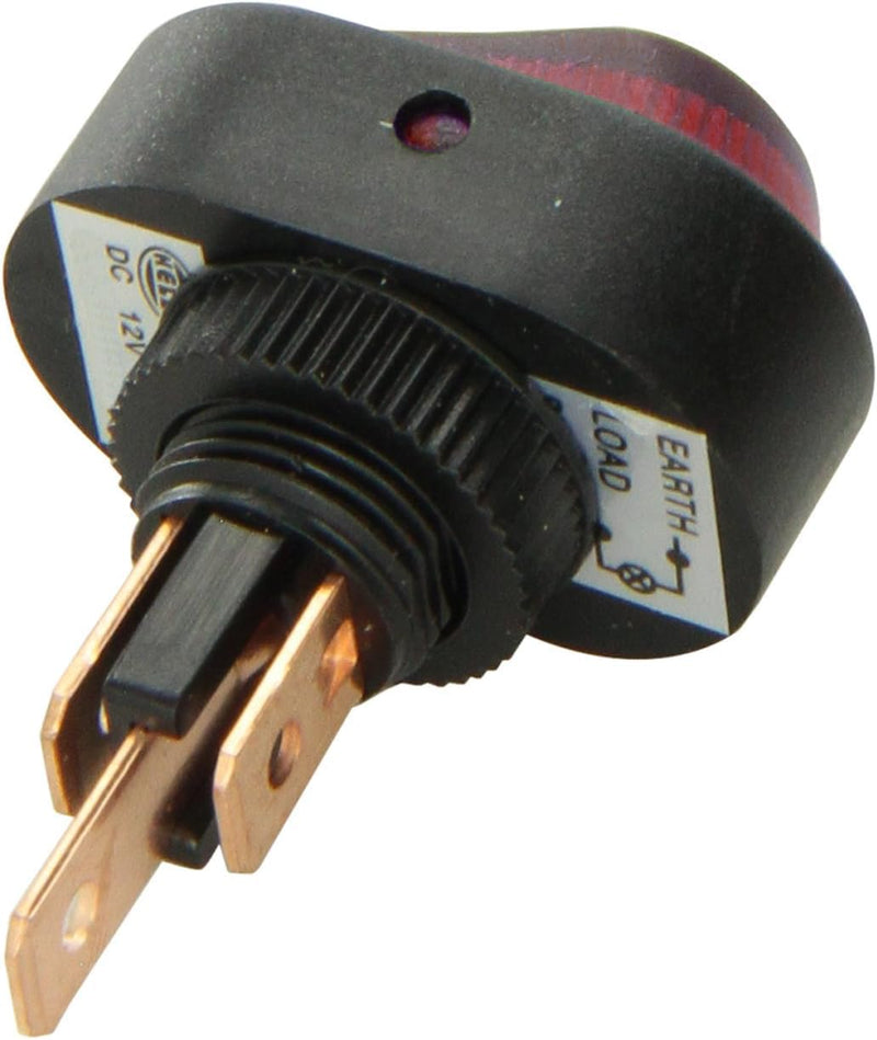 HELLA H61921001 Red SPST Rocker Switch
