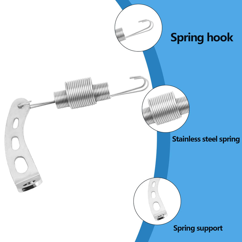 Carburetor Return Spring and Bracket Kit,Compatible with Most 5-1/8 Carburetor Necks, Includes 4708 Throttle Return Spring Bracket, 59206 Throttle Return Spring