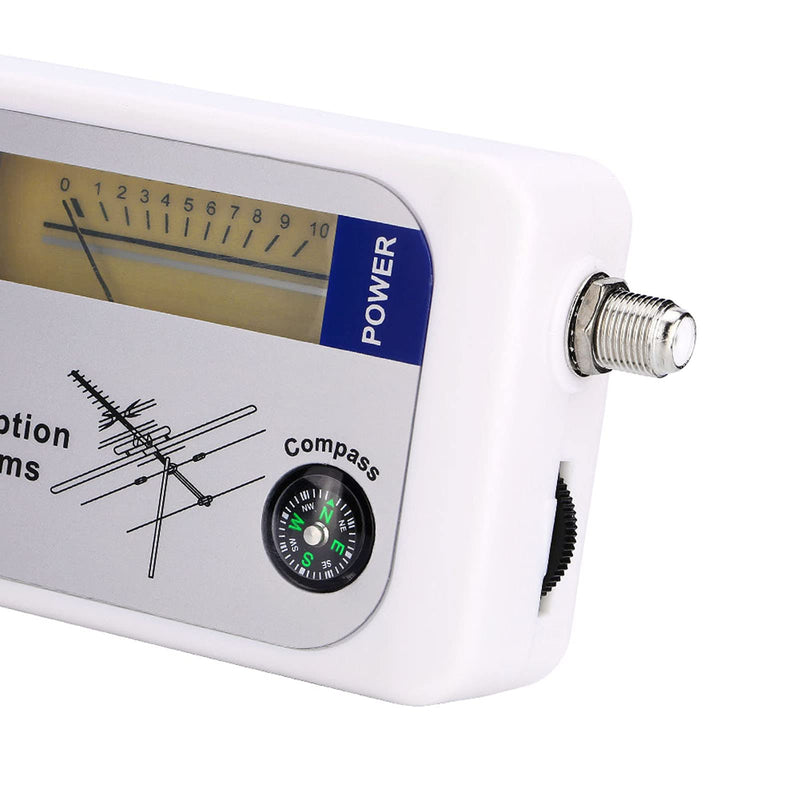 HEITIGN Mini Finder Digital Aerial Terrestrial TV Antenna Strength Meter Detector Receiver Frequency Range 170-860MHz