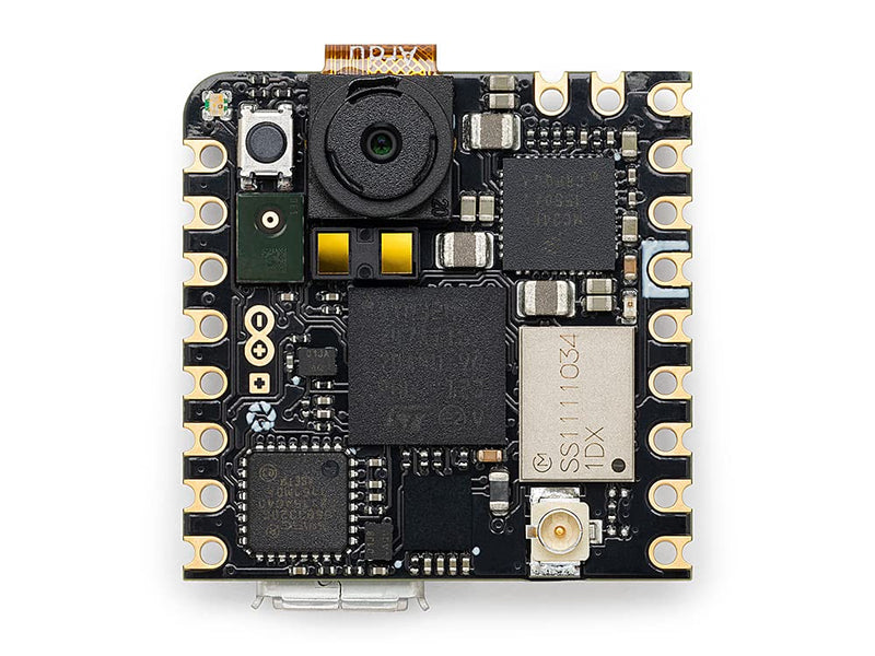 Arduino Nicla Vision [ABX00051] – Compact Vision AI Board with 5MP Camera, Edge AI Processing, and Integrated Connectivity for IoT & Machine Learning Applications