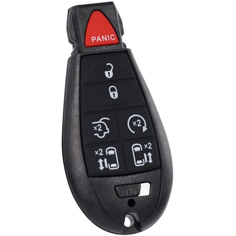 Push Button Start Key Fob Replacement Fits for 2011-2016 Chrysler Town and Country 2011-2020 Dodge Grand Caravan Volkswagen Routan Proximity Smart Keyless Remote Control 05026590AI
