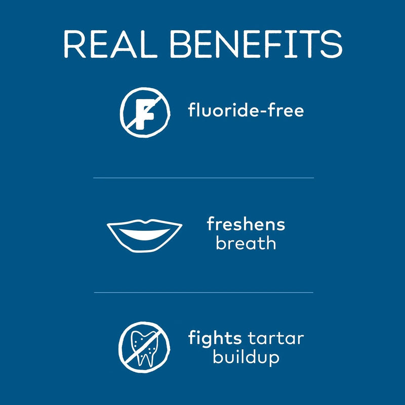 Tom's of Maine Fluoride-Free Antiplaque & Whitening Toothpaste, Peppermint (5.5 oz., 4 pk.)
