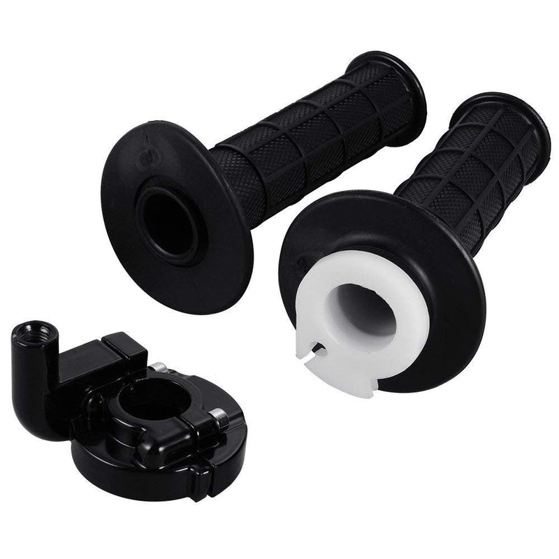 Throttle Handle Grips and Grip Cable for Mini Baja Mb165 Mb200 5.5 6.5hp 196 200cc Doodlebug Bike 50 inch