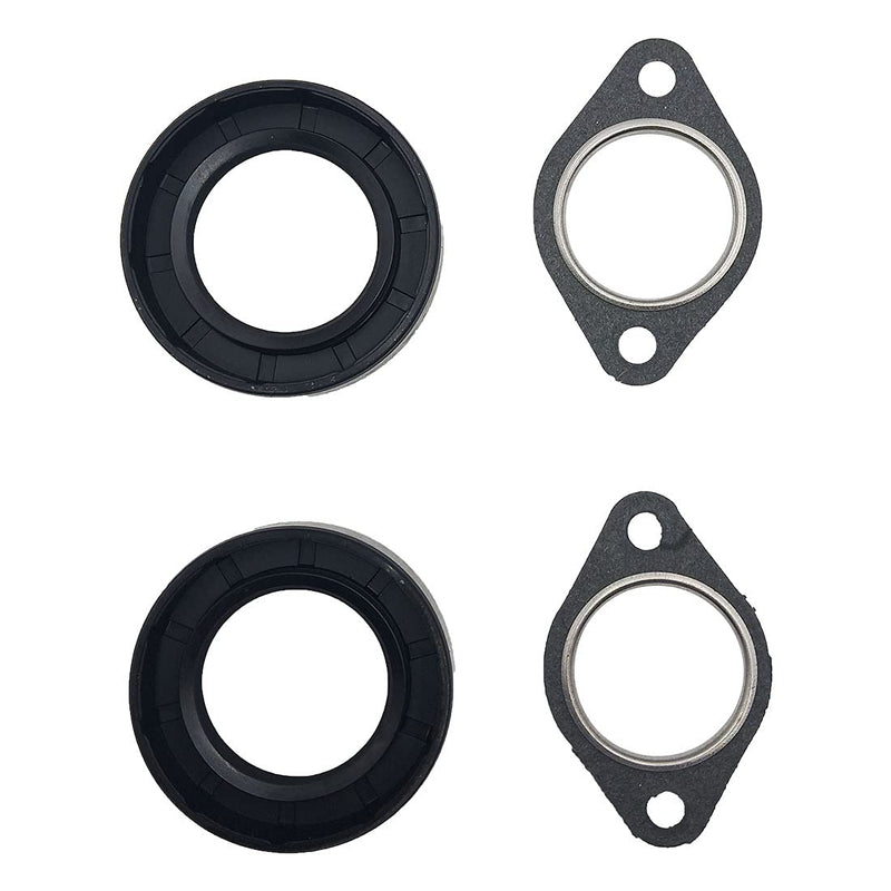 Complete Engine Gasket Kit for Kawasaki Gas Mule KAF620 2500, 2510, 2520, 3000, 3010, 3020, 4000, 4010 FD620 & FD661 with 2 Oil Seals Dirt Bike Engine Gasket Valve Seal O-Ring Set Kit New