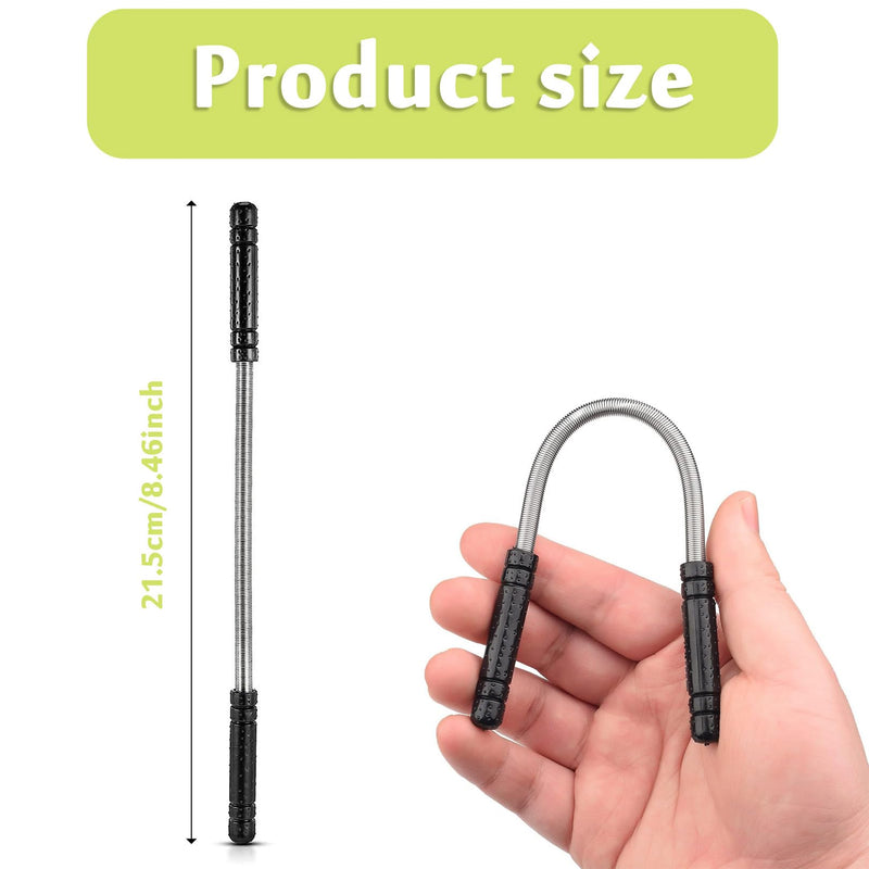 2 Pieces Black Facial Hair Remover Quick Hair Removal Epilator Tool,Facial Hair Remover Manual Epilator Spring Face Hair Roller Threading Epilator Tools for Face Hair Removing Tool