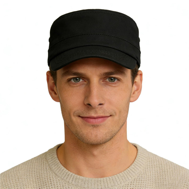 Effective 99.99% Anti R.adiation Cap E.M.F Protection Hat Shielding WiFi 5G Hat Black, 51-61cm/21-24in One Size Black2-flat Cap