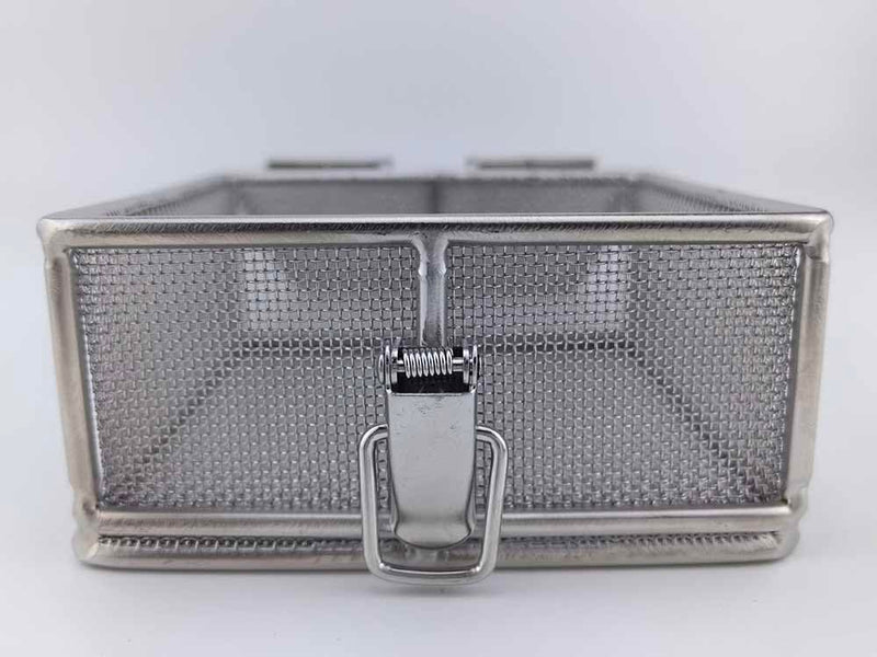 Carligo Ultrasonic Cleaner Baskets for Small Parts, Mini Mesh Basket for Steam Jewelry Cleaner Ultrasonic Machine, Stainless Steel Mesh Ball for Sonic Jewelry Cleaner Solution （4" x 4" x 2"） 4" x 4" x 2"
