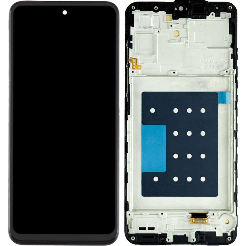 for Samsung Galaxy A17 5G Screen Replacement with Frame | for Samsung A17 Screen Replacement kit SM-A176u1 A176w S176dl A176P LCD Display Touch Screen Digitizer Assembly With Tools Black