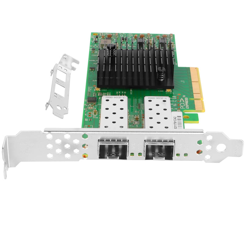 for Mellanox ConnectX4 LX 25Gb Ethernet Network Adapter, Compare to MCX4121A-ACAT, Dual SFP28 Ports PCIe 3.0X8, RDMA, 25Gigabit NIC for Windows/Windows Server/Linux