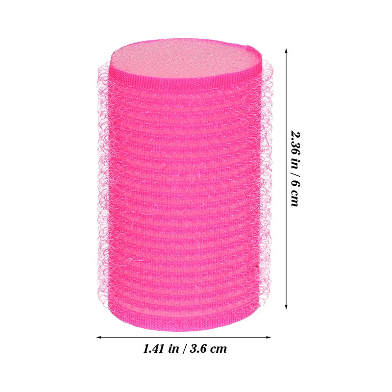 FOMIYES 12Pcs Sponge Hair Rollers Heatless Self Grip Foam Curlers for Long, Medium, and Short Hair Styling, Sleep-in Curling Tools for Women