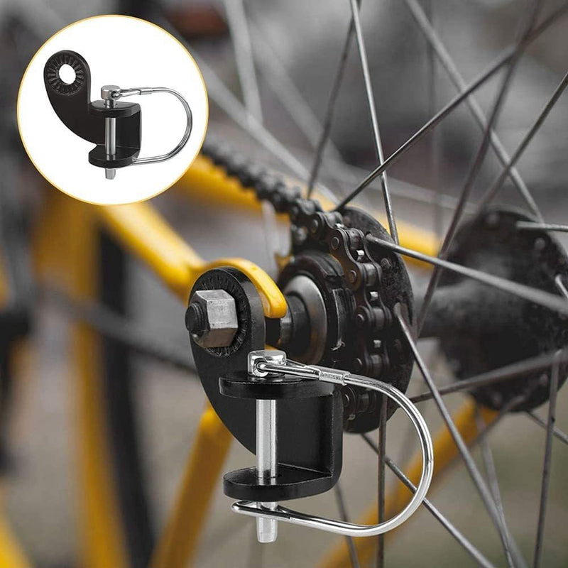 Bike Trailer Hitch Coupler Attachment Steel Hitch Bicycle Trailer Attachment Bike Cargo Trailers Coupler Compatible with Burley Bicycle Trailers, 2Pack