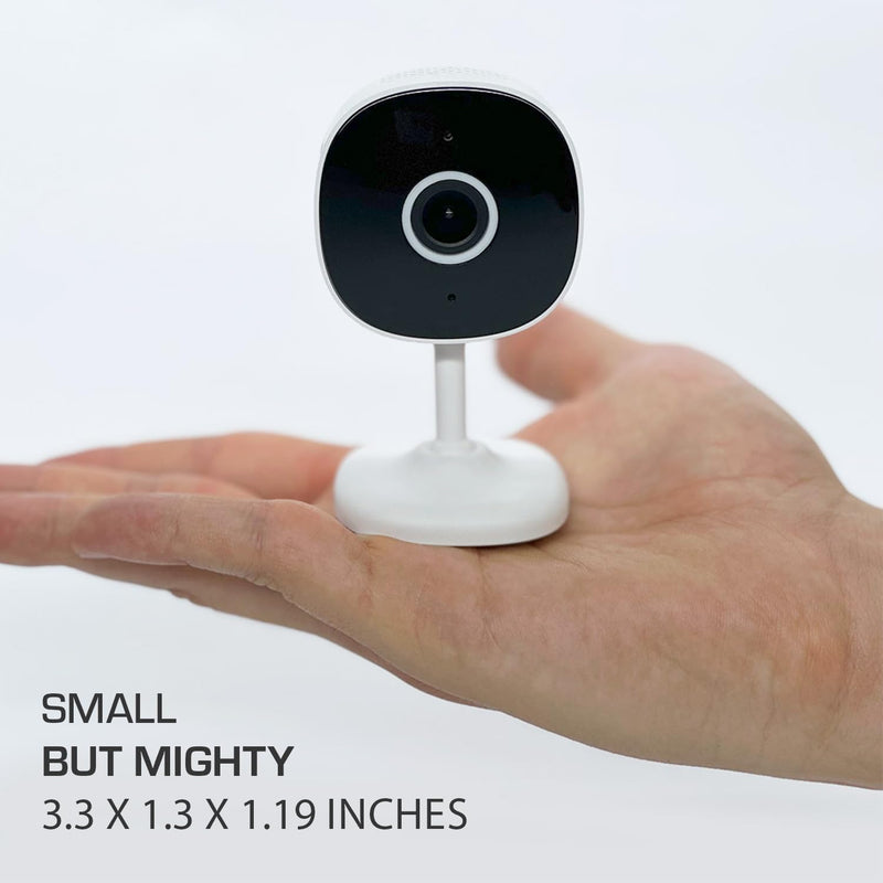 Nexxt 2K Indoor Camera - Smart Wi-Fi Home Security, Wireless Baby Monitor, Dog & Nanny Cam, Easy to Use App, Indoor Room Camera, Human Detection & Night Vision, Camaras De Seguridad para Casa (2PK) 2PK - 2K
