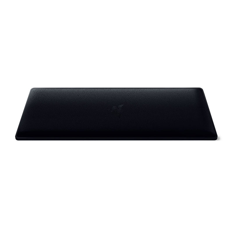 Razer Ergonomic Wrist Rest for Mini Keyboards: Plush Leatherette Memory Foam Cushion - Anti-Slip Rubber Feet Mini Keyboard