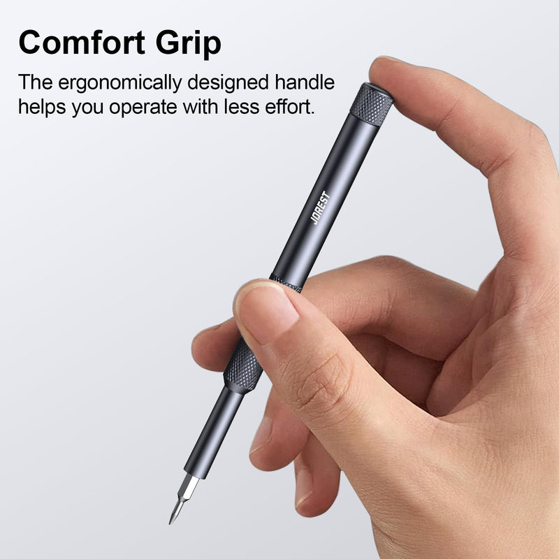 JOREST 25-IN-1 Precision Screwdriver Set, Mini Repair Tool Kit with Torx for Macbook, Computer, Laptop, iPhone, PS5, Xbox, Switch, Glasses, Watch, Ring Doorbell, Electronic, Small Gift Gadget for Men 25-in-1 CRV