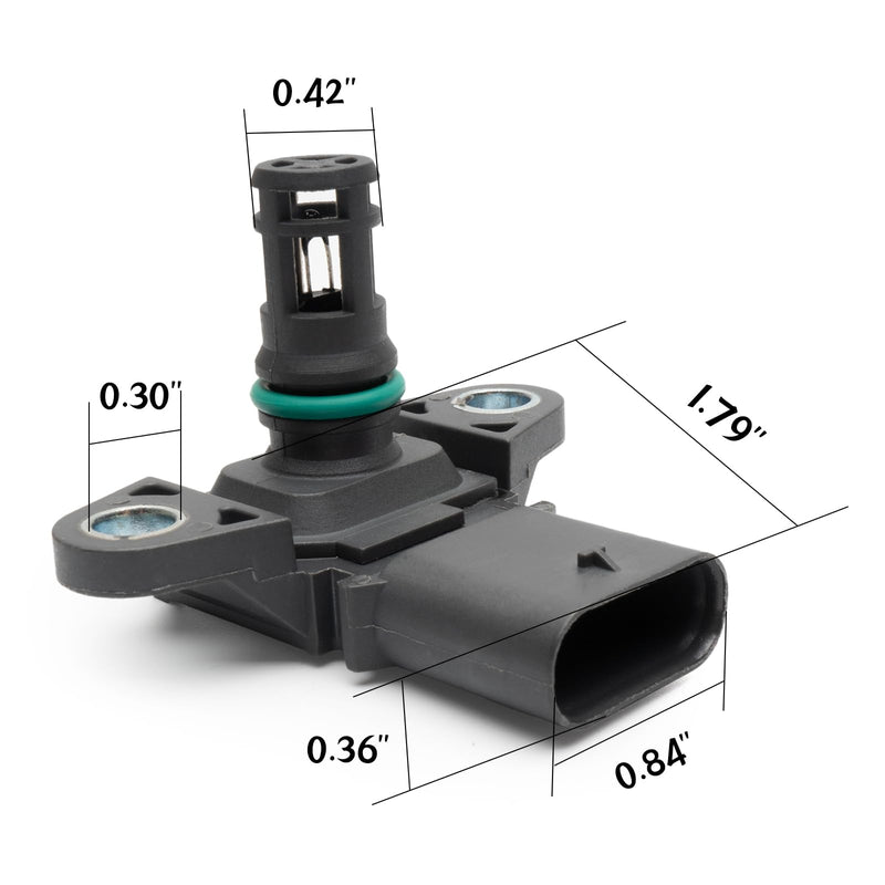 13627843531,Manifold Pressure (MAP) Sensor fit for BMW,2014-2016 228I 2.0,2012-2017 320I 2.0,328I 2.0,428I 2.0,528I 2.0,M3 3.0,M4 3.0,M5 4.4,M5 5.0,M6 4.4,X1 2.0,X3 2.0,X4 2.0,X5 4.4,X6 4.4,Z4 2.0.
