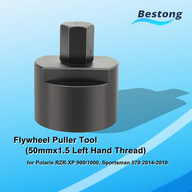 Flywheel Puller Tool - 50mm x 1.5 L.H. Compatible with Polaris RZR XP 900/1000, Sportsman 570 2014-2018