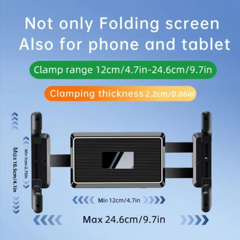 Car Universal Tablet Holder Suction Cup Mount for iPad pro Air4-13'' Xiaomi Tablet SUV Truck Vehicle Lift Windshield Window (Black) Black