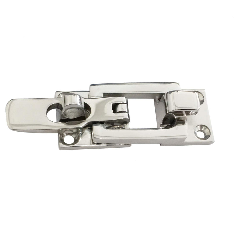 NRC&XRC Heavy Duty 316 Stainless Steel Anti-Rattle Lockable Hold Down CLAMP Two Stainless Steel Lockable Latches
