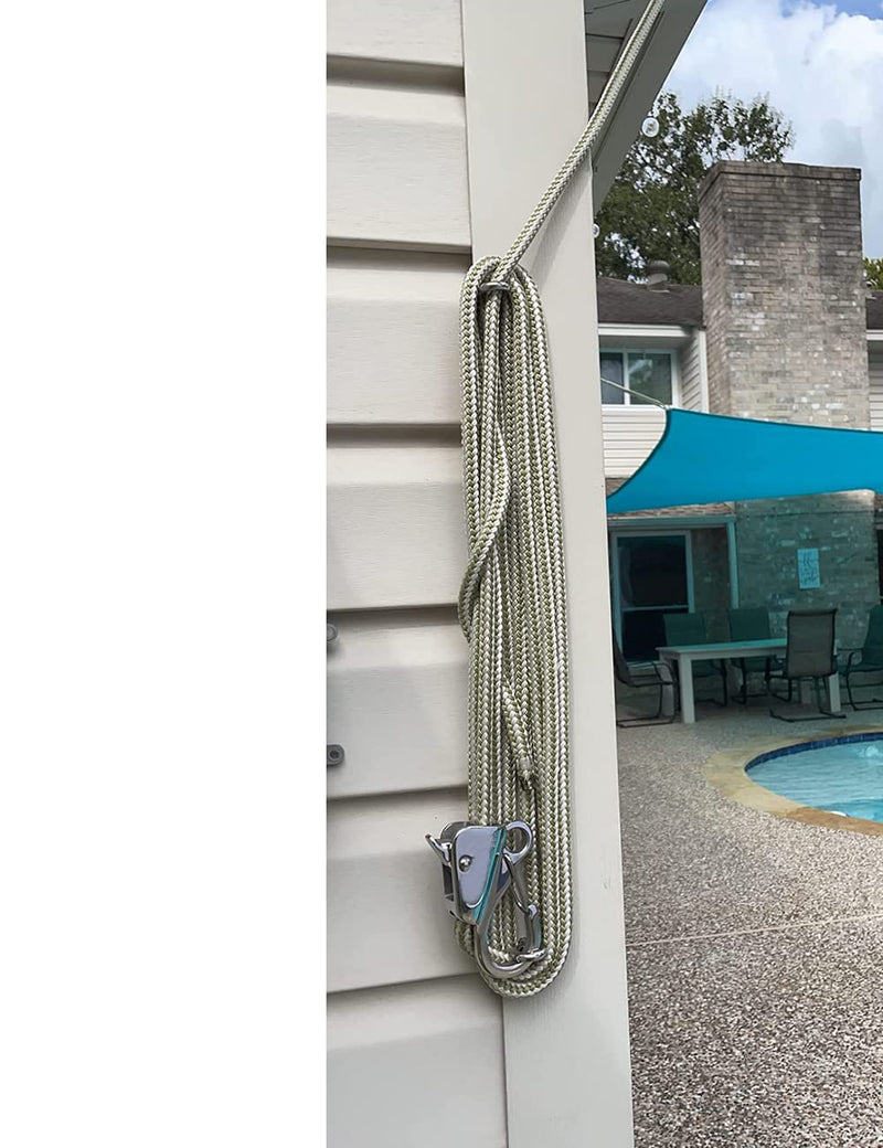 Stainless Steel Anchor Hook Slide Hook Boat Hook Knotless Anchor System Easy to Use with Quick Release (Rope Not Included) Holds 9000 lb 1pack