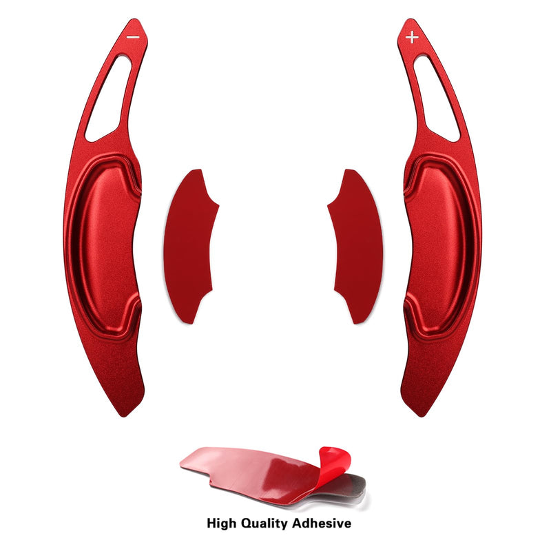 CKE 2pcs Compatible with Honda Civic CR-V Accord Pilot 2026 2025 2024 2023 Accessories Car Paddle Shifter Extension Interior Shift Cover Trims -Red For Civic 2022-2026/ CRV Accord Pilot 2023-2026 Red