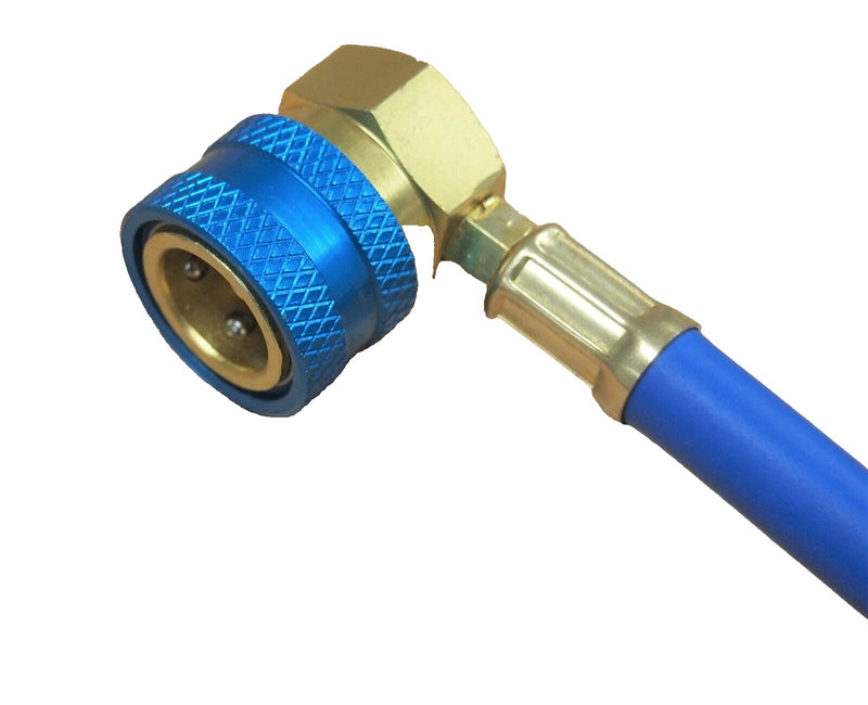 Hoteche Self-Sealing R1234yf A/C Can Tap Gauge Hose Recharge AC Conditioning 1/2" Acme Left Hand Threads HD77
