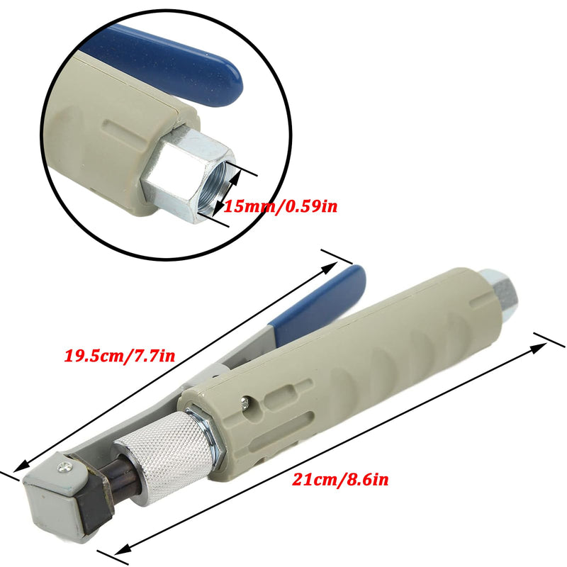 Sand Blaster Gun with 10 Ceramic Tips, Abrasive Blaster Nozzles, Remove Abrasive Stain Rust Grime for Multiple Media